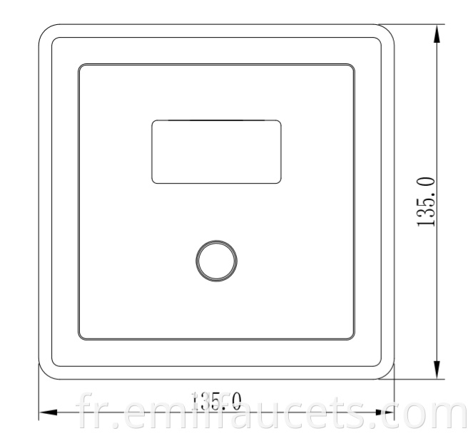 bathroom flush valve